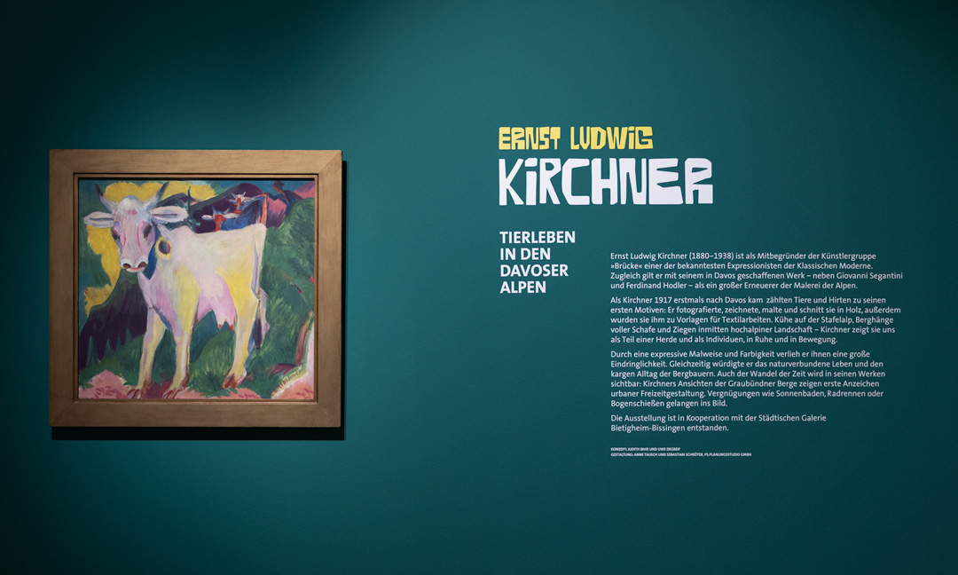 Ernst Ludwig Kirchner | Tierleben in den Davoser Alpen 